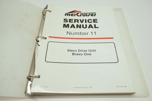 Mercruiser bravo stern drive shop manual Mercruiser bravo stern drive shop manual