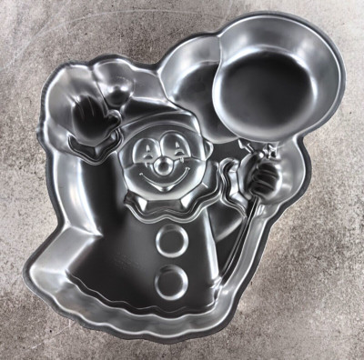 Circus Clown Cake Pan #502-3193 Bakeware Baking Mold Vintage 1981 Wilton