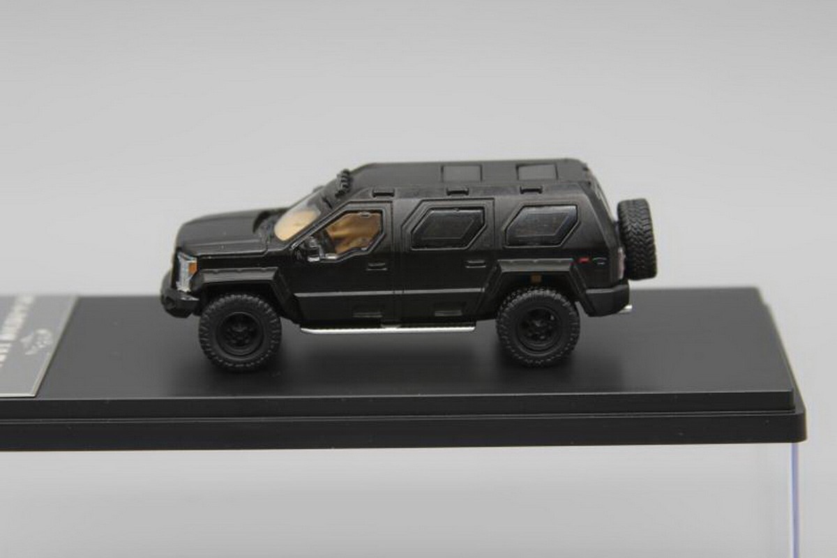 GCD 1/64 Scale G-Patton Rhino GX Black Diecast Model Collection