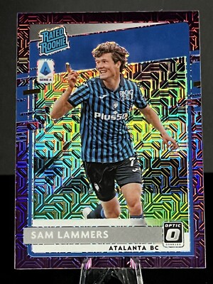 2020-21 Donruss Optic Rated Rookies Serie A Purple Mojo #3 Sam Lammers RC