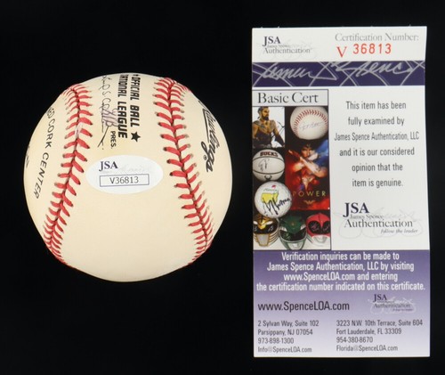 Hideo Nomo "Rookie Year Signature" Autographed Signed Rawlings NL Baseball JSA - Picture 3 of 3