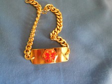 Medical Alert Bracelet Emergency HEART PATIENT Information FREE SHIP 