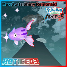 Pokemon Legends: Arceus Shiny Remoraid Max Stats