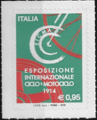 2016 italia repubblica E.I.C.M.A MNH