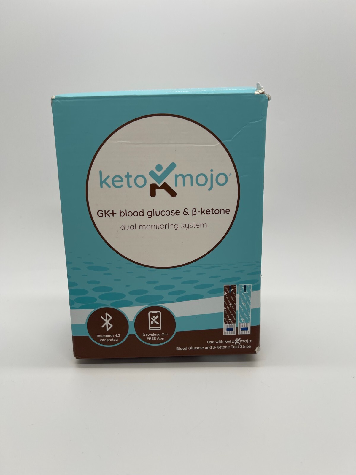 KetoMojo GK+ Blood Glucose & Ketone Basic Meter Kit K2 858538007615