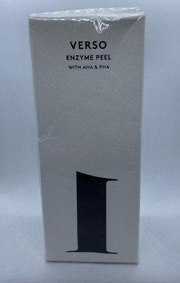 Verso #1 Enzyme Peel With AHA&PHA 1.7oz Sealed