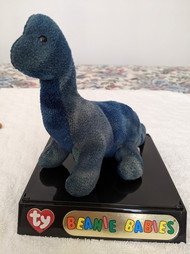Ty Beanie Babies Bronty, Rex, Steg-DINO SET, NHT Mint, Limit production !!!! - Picture 6 of 8
