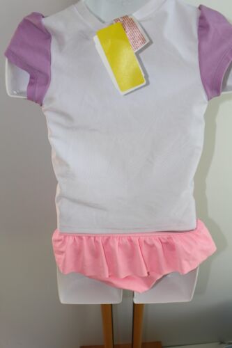 Cat & Jack Swimsuit Beach 2 PC Swim Shop Girls Size 2T NEW Mermaid - Picture 3 of 3