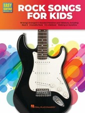 Rock Guitar Songs for Kids Sheet Music Easy Guitar Book NEW 000369043