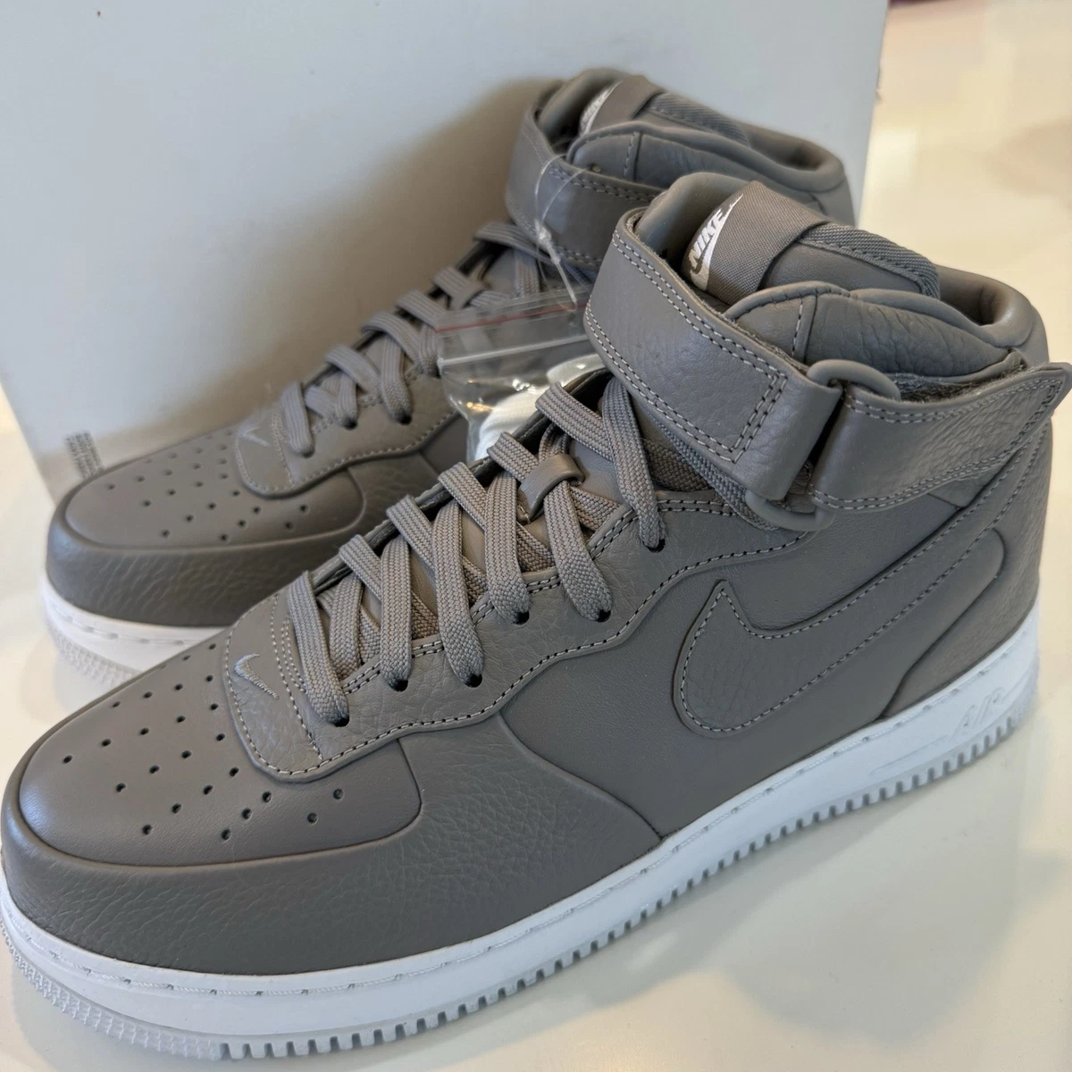 NikeLab Air Force 1 Mid Light Charcoal for Sale | Authenticity