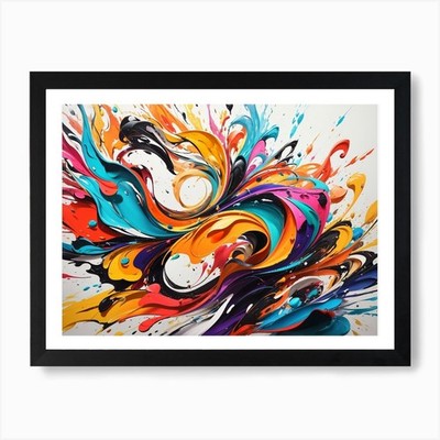 My Work0002 Kunstdruck gerahmt Wandbild Poster Leinwanddruck Bild