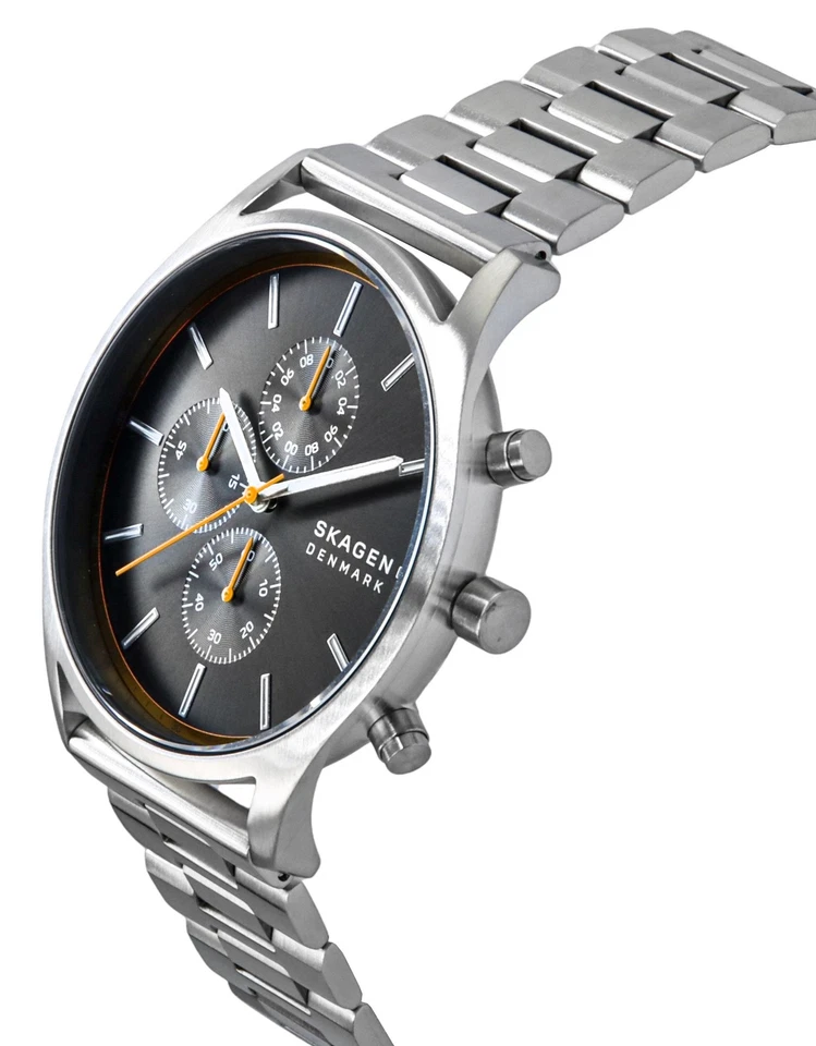 Skagen Holst Chronograph Sunray Grey Dial Quartz Men's Watch SKW6926 - image 3 of 4