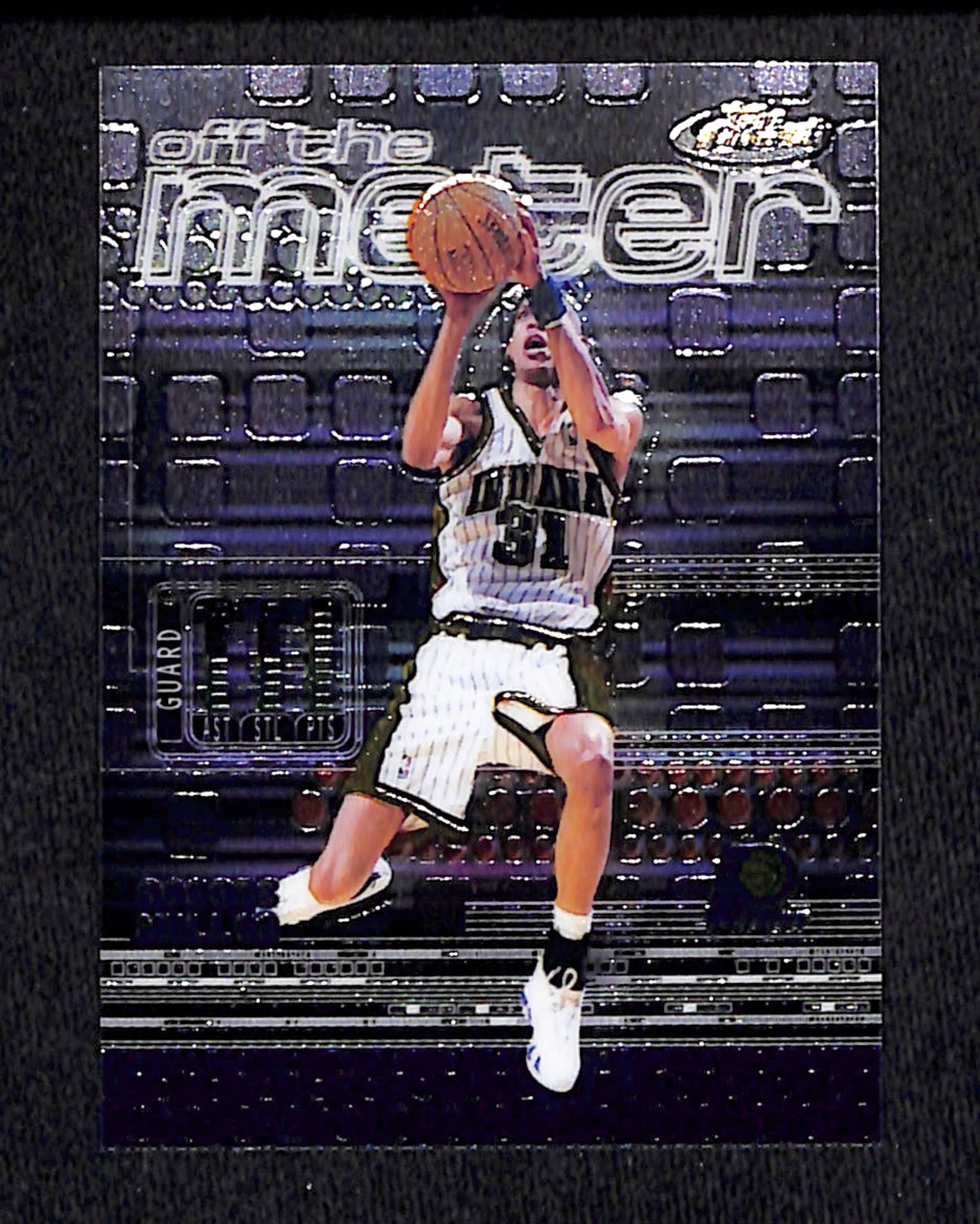 Reggie Miller & Allan Houston 2000-01 Topps Finest Off the Meter #161