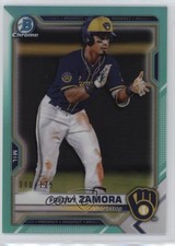 2021 Bowman Chrome Prospects Aqua Refractor 80/125 Freddy Zamora #BCP-2 18t1