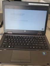 HP ProBook 6465b Laptop Works Hard Drive And Memory Wiped
