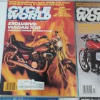 Cycle World 1985 Vulcan 700 SP600 CR125R NINJA 600R CAGIVA 650 XR600R LOT (11) — photo 2