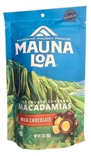 Mauna Loa Macadamia Nuts Milk Chocolate 7oz.