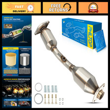 Philtop Front High Flow Stainless Steel Catalytic Converter Kit Compatible With