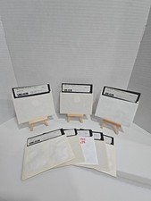Vintage 1992 Microsoft Windows 3.1 UNIRON 5.25" Floppy Diskettes 1-8 Complete