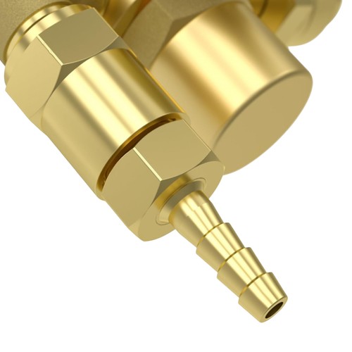 Regolatore CO2 Argon Metallo Regolatore Gas Saldatura MIG e TIG Regolatore Saldatura US - Foto 12 di 14