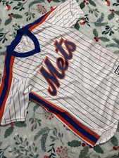 New York Mets David Wright Pinstripe Baseball jersey - Size: Small