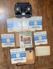 Sawyer's View-Master w/9 Viewing Disk. Catalog/Brochure. Original Box w/papers.
