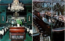 Hackensack, NJ New Jersey COLONIAL RESTAURANT/BAR~ Louis Louizides 1971 Postcard