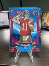 2025 Topps Resurgence - Rookies Michael Pratt #131 Sky Blue & Pink Shock (RC)