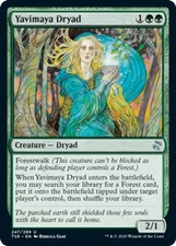 x4 Yavimaya Dryad - Time Spiral Remastered - NM - MTG