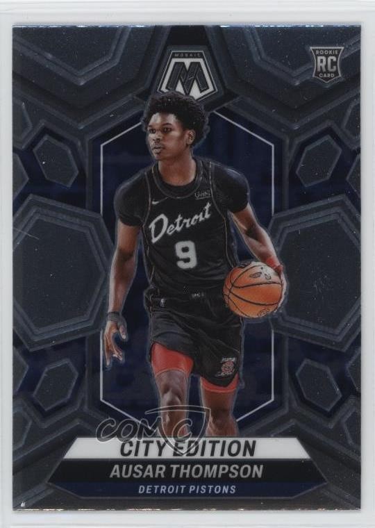 2023-24 Panini Mosaic City Edition Ausar Thompson #290 Rookie RC 1e52