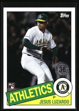 2020 Topps Update #85TB-31 Jesus Luzardo 1985 Topps Baseball 35th Anniversary