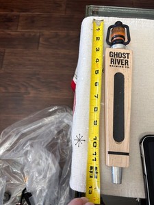 Ghost Brewing Company " White Wot Beer Tap Handle - RARE