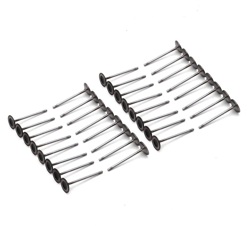 Válvulas de escape de admisión de motor para Porsche Cayenne Panamera Turbo S 4.8T 92A 970 Foto 2 de 4