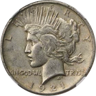 1921 Peace Dollar High Relief NGC AU55 Key Date Nice Eye Appeal Nice Strike