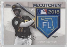 2018 Topps MLB Spring Training Logo Patch Andrew McCutchen #STP-AM Patch 0d08