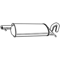 Walker EndschalldäMpfer SchalldäMpfer FüR VW Passat Variant 1.8 22080