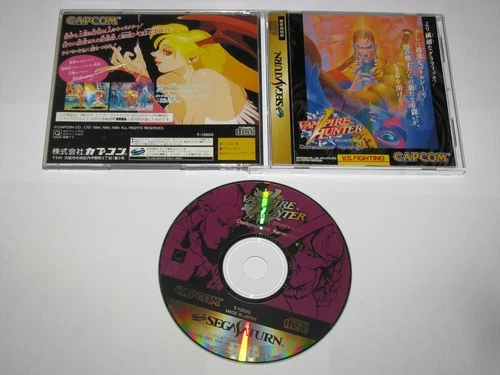 Vampire Hunter Darkstalkers Revenge Sega Saturn Japan import US Seller