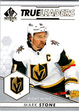 2022-23 SP Authentic True Leaders Mark Stone Vegas Golden Knights #TL-10