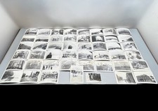 Lot of 77 VTG 1945 WW2 Era Black White Photographs U.S. Soldier in Switzerland