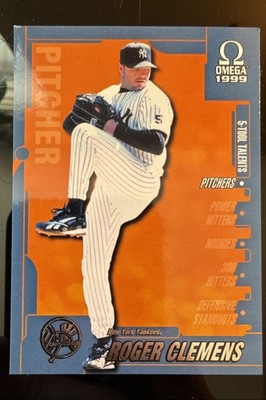 1999 Pacific Omega - 5-Tool Talents Roger Clemens #5
