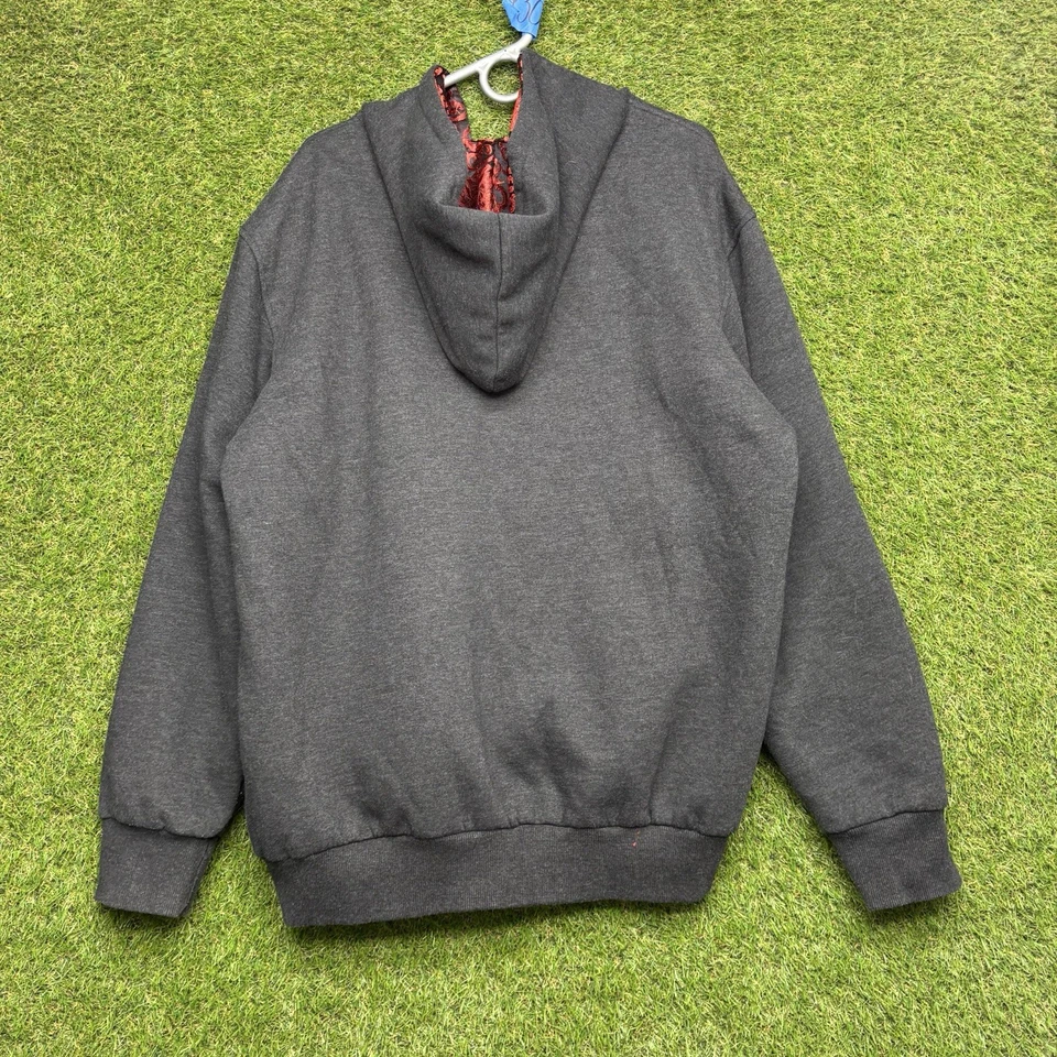 Sudadera con Capucha Y2K De Colección Para Mujer Grande Calavera Grunge Tigre Rosa Cremallera Ed Estilo Resistente Foto 2 de 4