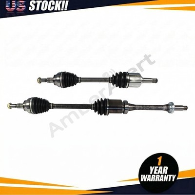 For 2013-2018 Ford C-Max 2.0L L4 FWD Front Pair CV Axle Shaft Joint