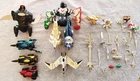 ESTATE:  Vintage Voltron Mighty Dino Force & Mighty Lion Force Action Figures