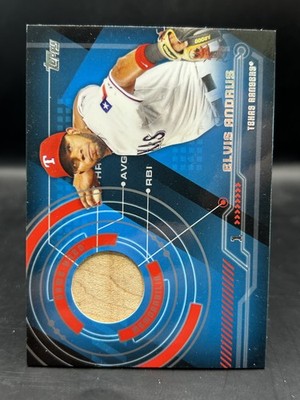 2014 Topps #TR-EA Elvis Andrus Trajectory Relics BAT RELIC
