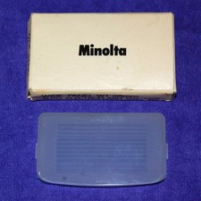 MINOLTA Wide Panel W1 28mm Auto Electroflash 128/132X code No. 8802-500