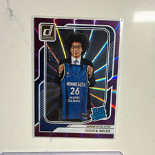 Panini 2026 WNBA Donruss Olivia Miles Rated Rookie Purple Lazer /99 #87 Lynx