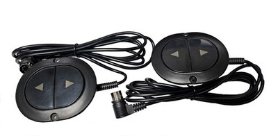 2x  Oval 2 Button Handset Control For Power Recliner