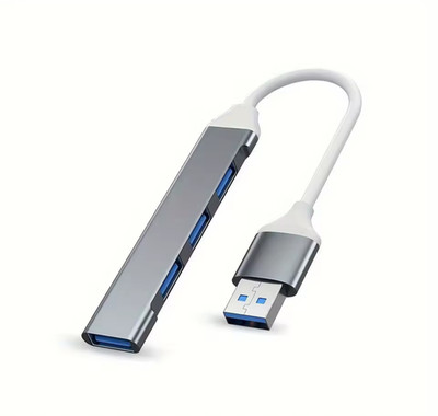 4-Port Multi-Splitter Typ-C Hub USB-Adapter OTG