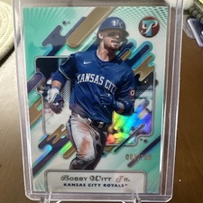 2025 Topps Pristine - Bobby Witt Jr. #161 Aqua Refractor 87/199