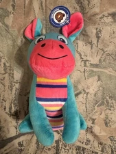 A&A Global Industries Light Blue Green Donkey Animal Toy Plush 2023, New W/ Tag